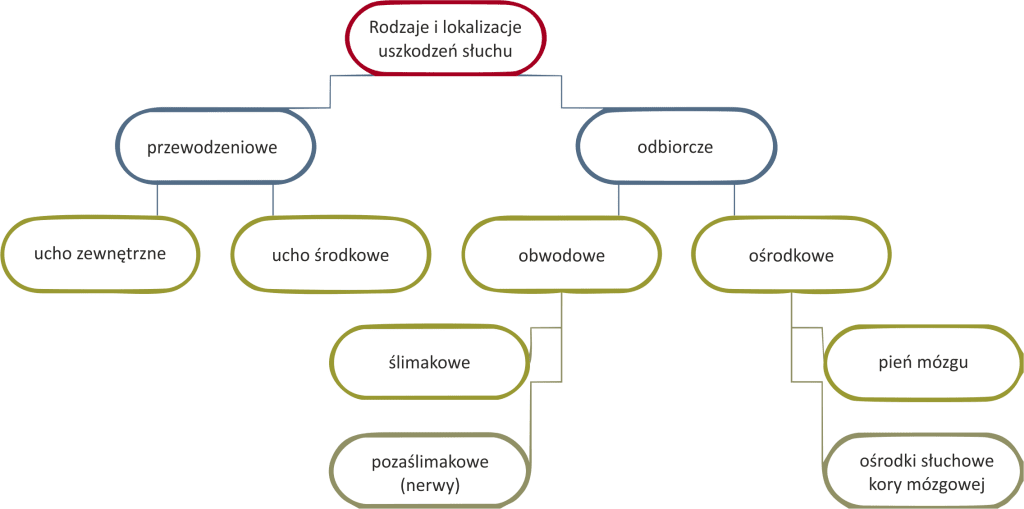 ubytek słuchu i rodzaje niedosłuchu